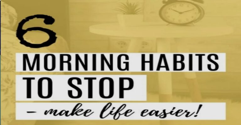 6 Morning Habits To Avoid For A Productive Day