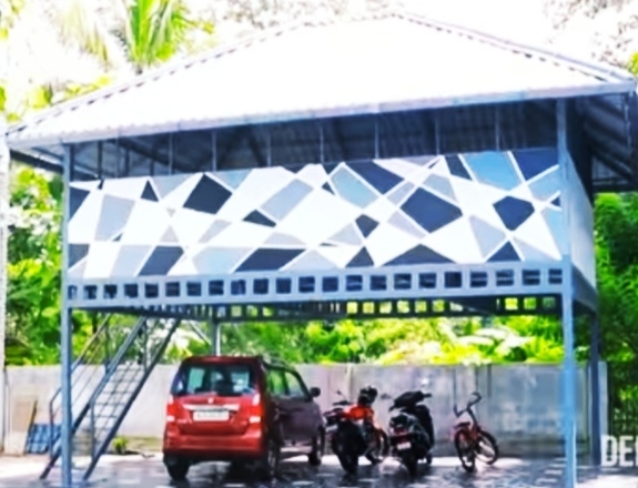 A Different Idea To Make A Car Porch