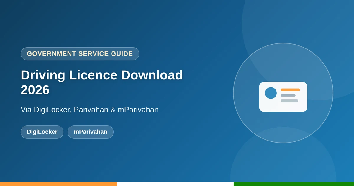 Download driving licence online 2026 guide