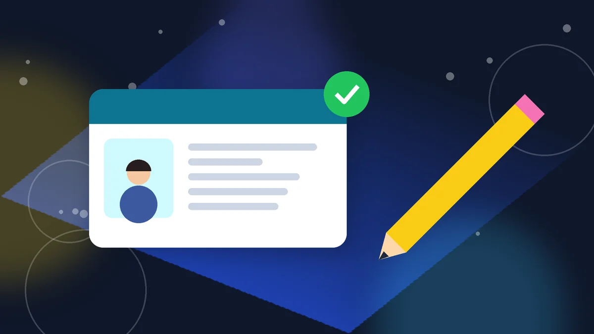 pan card correction online illustration